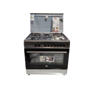 Cute Kitchen 4 Gas + 2 Electric Cooker <br> CK TE-6942 wide oven