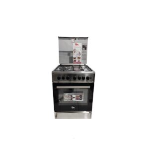 Cute Kitchen 3 Gas + 1 Electric Cooker GREY<br> CK TE-6631