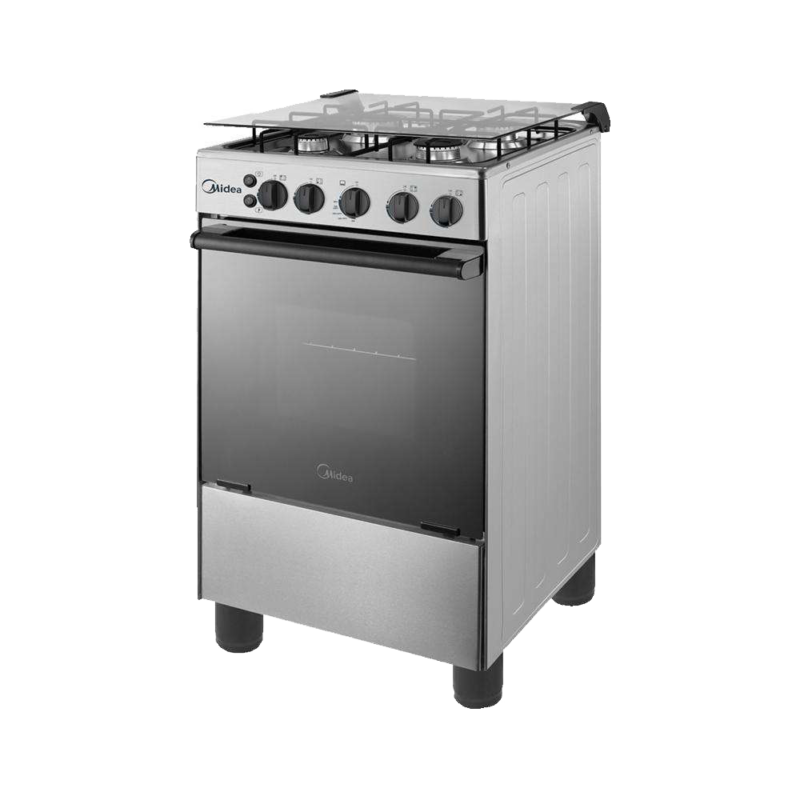 Midea 50TMG4G082-S - 4 Gas Cooker 50*60 - Grey