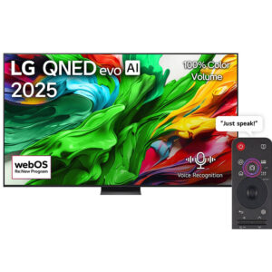 100 inch LG QNED evo AI QNED86 4K 120Hz Smart TV AI Magic remote webOS25 2025