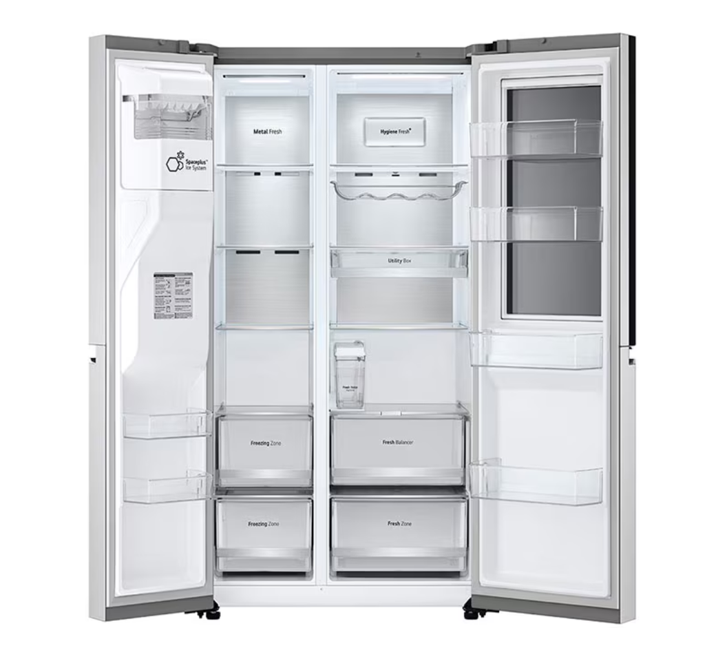LG SIDE BY SIDE 635L FRIDGE - GC-X267MSEW - Image 2