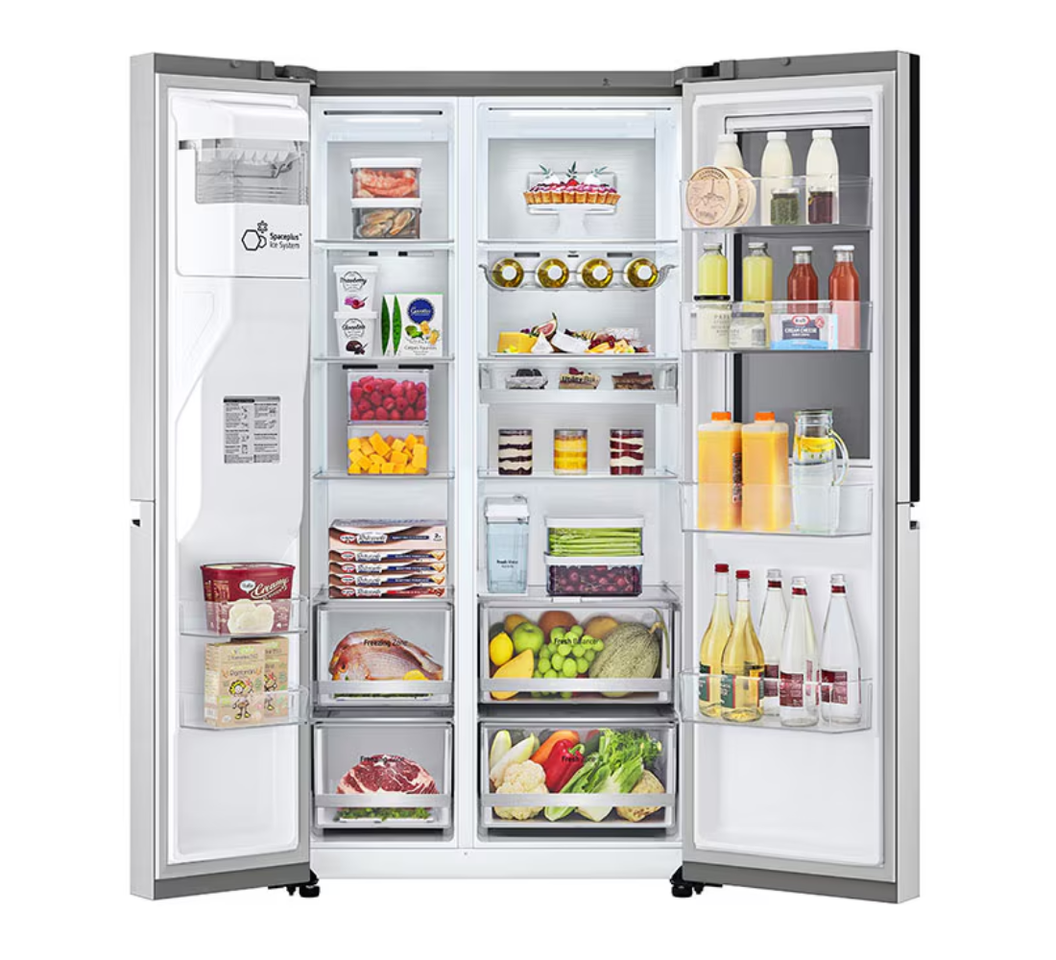 LG SIDE BY SIDE 635L FRIDGE - GC-X267MSEW - Image 3