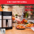 TEFAL 1400W 1.2KG HEALTHY FRYER : EY505D27 - Image 3