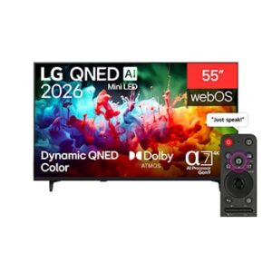 LG 55 inch LG QNED AI Mini LED QNED72 4K Smart TV 2026 55QNED72B6T