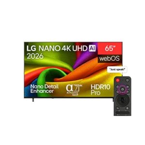 LG 65inch NU84 Nano 4k UHD AI Smart Television – 65NU840B6LA