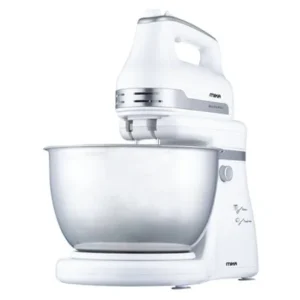 MIKA Stand & Hand Mixer MMHS201WS with Bowl, 500W, 4L,